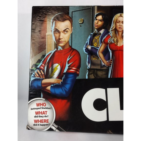 Clue The Big Bang Theory Edition Hasbro 2013 Mystery Board Game Complete - Picture 15 of 16